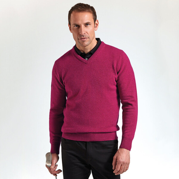 g.Lomond lambswool v-neck sweater (MKL5900VN-LOM) Thumbnail